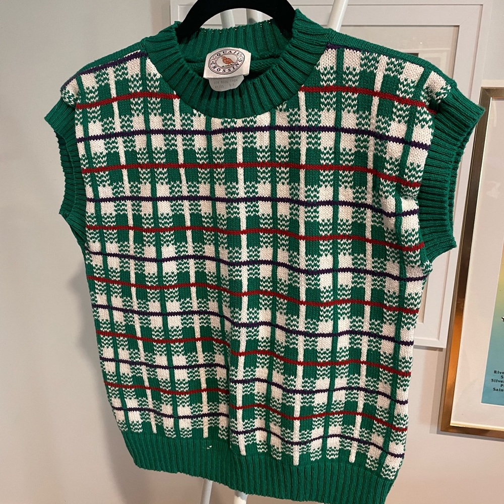 Vintage sweater vest